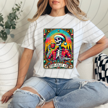 The Jolly AF Tarot Direct-To-Film Transfer